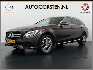 Mercedes-Benz C-klasse Estate 350e Automaat Leder Burmester®-Audio Luchtvering Camera Navi Ecc Elek.Stoelen+Verwarmd Edition Elek.Achterklep Cruise Control Led Lmv Privacy Glas Bluetooth Isofix Origineel Nederlandse Auto