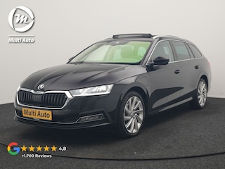 Skoda Octavia Combi 1.4 TSI iV PHEV Business Edition 204pk Dealer O.H. | Panodak | Adaptive Cruise | Voorstoelen Verwarmd | Crystal LED | Keyless | Apple Carplay | Sfeerverlichting | Navigatie | DAB | Plug In Hybrid |