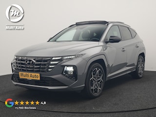 Hyundai Tucson 1.6 T-GDI PHEV N Line Sky 4WD 265pk Dealer O.H. | Panodak | Adaptive Cruise | 360 Camera | Krell Audio | Alcantara Sportstoelen Ventilatie & Verwarmd | Keyless | BLIS | Stuur Verwarmd | Apple Carplay | Navigatie | DAB | Plug In Hybrid |
