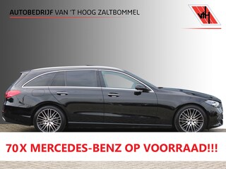 Mercedes-Benz C-klasse Estate 200 AUT9 Luxury Line PANORAMADAK LEDER MEMORY BURMESTER KEY-LESS GO 360-CAMERA