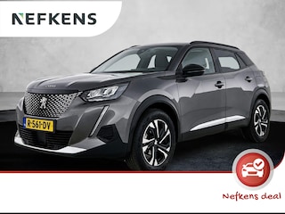 Peugeot 2008 SUV Allure Pack 130pk | Navigatie via Apple Carplay / Android Auto | Achteruitrijcamera | 3D Cockpit | Climate Control | Cruise Control | Led koplampen | Parkeersensoren | Keyless start | Bluetooth | DAB+ radio | Donker getint glas | 17" lichtmetalen velgen |