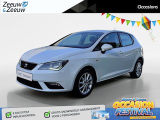 Seat Ibiza 1.0 EcoTSI Style Connect | LAGE KILPOMETERS | LM VELGEN | TELEFOON | AIRCO | NACVIGATIE |