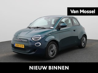 Fiat 500 Icon 42 kWh | Automaat | Parkeer sensoren | Navigatie | Virtual cockpit | Stoel verwarming | Climate Control | Cruise control | Lichtmetalen Velgen |