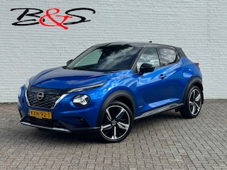 Nissan Juke 1.6 Hybrid Premiere Ed. N-Design Trekhaak Adaptive Cruise Climate Controle Volleder Camera Carplay