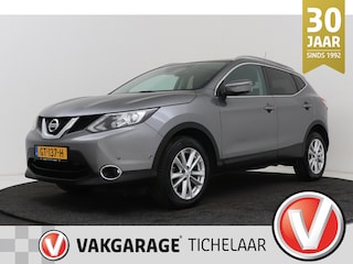 Nissan Qashqai 1.6 Tekna | Trekhaak | Panoramadak | INRUILKOOPJE | Org NL | 360 Camera | Stoelverwarming | Climate Control | Leer