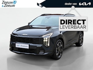 Kia Sportage 1.6 T-GDi Plug-in Hybrid GT-Line | Direct leverbaar! | Glazen schuif-/kanteldak | Elektrisch verstelbare stoelen | Elektrisch bedienbare achterklep | Stoelverwarming- voor en achter | Dodehoek assistentie | Draadloos Apple/Android Carplay | Parkeersensoren voor- en achter