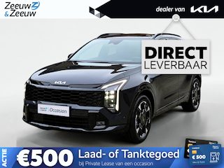 Kia Sportage 1.6 T-GDi Plug-in Hybrid GT-Line | Direct leverbaar! | Glazen schuif-/kanteldak | Elektrisch verstelbare stoelen | Elektrisch bedienbare achterklep | Stoelverwarming- voor en achter | Dodehoek assistentie | Draadloos Apple/Android Carplay | Parkeersensoren voor- en achter