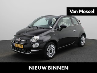 Fiat 500 1.0 Hybrid Dolcevita | Wordt Verwacht | Apple Carplay / Android Auto | Parkeersensoren | Cabrio |