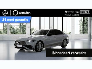 Mercedes-Benz C-klasse 300 e Business Solution AMG | Trekhaak | Panoramadak | Burmerster | Night | Multispaaks wielen | Leder | Digital Light | 360 graden camera |