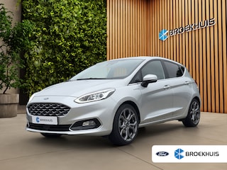 Ford Fiesta Vignale Keyless | Carplay | Adaptieve cruise | Camera | Stuur- stoelverw. | Half Leder | 17"