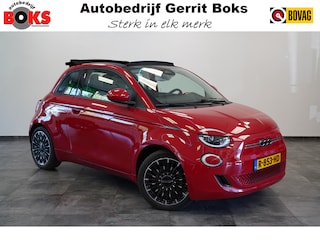 Fiat 500 Icon 42 kWh Cruise/Climate Cabrio ROSSO PASSIONE NAP!