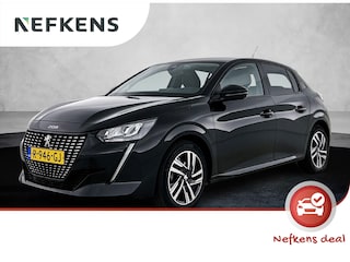 Peugeot 208 Allure Pack 75pk | Navigatie via Apple Carplay / Android Auto | Achteruitrijcamera | 3D Cockpit | Climate Control | Cruise Control | Parkeersensoren | DAB+ radio | Armsteun | Led koplampen | Bluetooth | Elektrisch inklapbare spiegels | Donker getint glas | 16" lichtmetalen velgen |