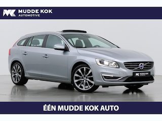 Volvo V60 2.0T Summum | 5-cilinder | CNG | Panoramadak | ACC | Trekhaak | BLIS | Keyless | Stoel+Stuurverwarming | Navigatie | Camera
