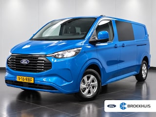 Ford Transit Custom 320 2.5 PHEV L2H1 Limited DC 233PK 6 Persoons | Camera | Carplay | Fabrieksgarantie tot 11-2029