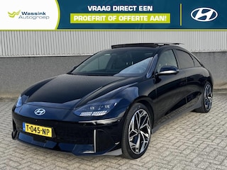 Hyundai Ioniq 6 Lounge 77.4 kWh | 360° Camera | Schuif-/Kantel Dak | Adaptive Cruise Control | Navigatie |