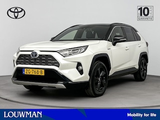 Toyota RAV4 2.5 Hybrid Bi-Tone Innovation Pack | Panorama Schuif/Kantel Dak | Trekhaak Afneembaar | JBL | Dodehoek detectie | 360 Camera | Stoelverwarming | Parkeersensoren voor+achter | Navigatie | Apple CarPlay/Android Auto | Cruise Con