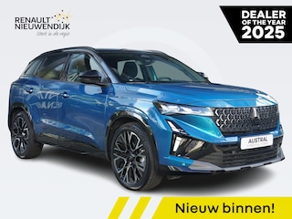 Renault Austral 1.2 full hybrid 200 esprit Alpine / 3.000KM / NAVI / CAMERA / PDC 360 / ADAPT. CRUISE / BLINDSPOT / ELEK. STOELEN / MASSAGE / STOELV. / STUURV. / ELEK. ACHTERKLEP / KEYLESS / CLIMATE / 20'' LMV