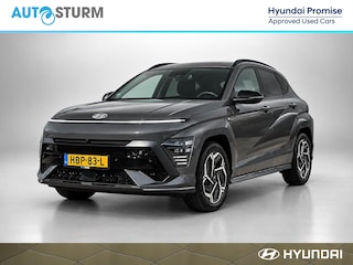 Hyundai Kona 1.6 GDI HEV N Line Trekhaak Afneembaar, Allseasons + NIEUWSTAAT!