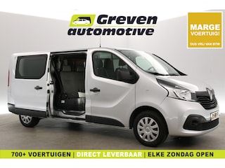 Renault Trafic 1.6 dCi T29 L2H1 | Marge | DC | 6 Zits | Airco | Camera | Cruise | Navi | Trekhaak | Parkeersens.