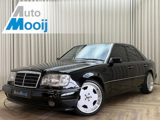 Mercedes-Benz 200-serie 200-500 (W124) 500E / 5.0 V8 / 326 PK / AMG Aero II 18" / Leder+Memory / Schuifdak / Rollo / / Standkachel