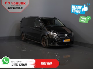 Mercedes-Benz Vito 114 CDI Aut. DC Dubbel Cabine Buffl Leder/ 2x Schuifdeur/ Carplay/ Navi/ Spoiler/ Frontlip/ Sidebars/ 18”LMV/ Cruise/ Airco