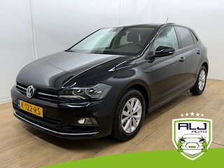 Volkswagen Polo Occasion 1.0 TSI Comfortline | Zwart | Tweedehands Volkswagen Polo | Airco | Cruisecontrol | Carplay