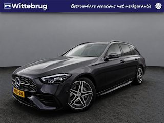 Mercedes-Benz C-klasse Estate 180 AMG Line / Navigatie / App connect / Camera / Parkeersensoren V+A /  Dodehoek herkenning