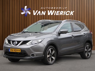 Nissan Qashqai 1.2 Connect Edition Automaat | Pano | Keyless | 360 Camera | Cruise | LM Velgen