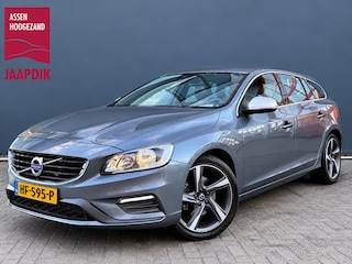Volvo V60 BWJ 2015 1.5 T3 SUMMUM R-DESIGN AUTOMAAT TREKHAAK | HALF LEDER | ZWARTE HEMEL | NAVI | CLIMA | BLUETOOTH | PDC | LMV