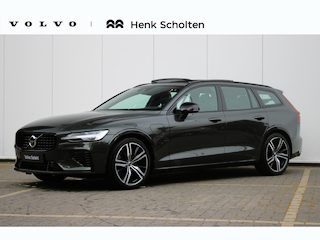 Volvo V60 T8 455PK Recharge AWD R-Design Long Range | Adaptive Cruise & Pilot Assist | Premium Harman/Kardon Audio | Power Seats incl. Memory | Stoel & Stuurverwarming | Achterbank Verwarming | Panoramisch Schuif-/Kanteldak