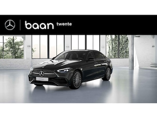 Mercedes-Benz C 300 e AMG Line '140 Years Edition' | Memorypakket | Panoramadak | 360 Camera | Trekhaak | Burmester 3D surround sound | Stoelverwarming voor | Nightpakket