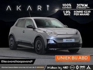 Nissan Micra 40 kWh AKARI 120pk | Midnight pack | Uniek bij ABD |