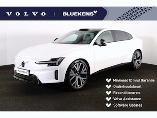 Volvo ES90 Ext. R. Ultra Launch Edition 92 kWh - Panoramadak - IntelliSafe Assist & Surround - 360º Camera - Bowers & Wilkins audio - Verwarmde voorstoelen, stuur & achterbank - Parkeersensoren voor & achter - Head up display - 22' LMV