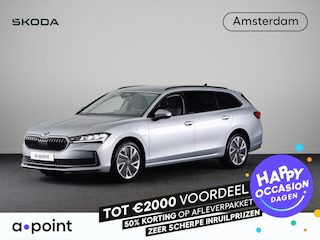 Skoda Superb 1.5 TSI PHEV Selection 218 pk Automaat | Verlengde garantie | Navigatie | Trekhaak (wegklapbaar) | Parkeersensoren | Achteruitrijcamera |