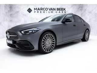 Mercedes-Benz C-klasse 300 e Star Edition AMG Line Plus | Pano | Night | Head-Up | Massage | 360
