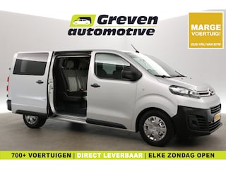 Citroën Jumpy 2.0 BlueHDI L3H1 | Marge | Dubbele Cabine | Clima | Cruise | Carplay | Trekhaak | Parkeersens.