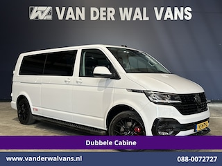 Volkswagen Transporter 2.0 TDI 150pk Automaat L2H1 BULLI Dubbele Cabine Euro6 Airco | 5-Zits | Camera | Navigatie | Apple Carplay LED, Android Auto, Adaptieve Cruisecontrol, LM Velgen, Leder, 2500kg Trekhaak, Parkeersensoren, Verwarmde voorruit