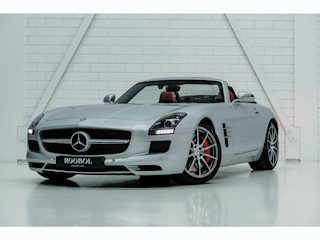 Mercedes-Benz SLS AMG Roadster 6.3 AMG l Rood Leder l Rode Cabrioletkap l Airscarf l