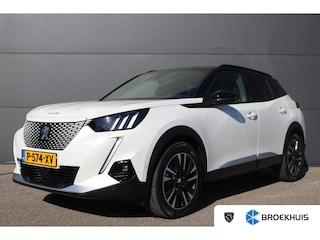 Peugeot 2008 EV GT Pack 50 kWh | Fase 3 laden | SOH 92% | Navigatie | Camera | 18 Inch lichtmetaal | Alcantara | Full LED | 62.000km |