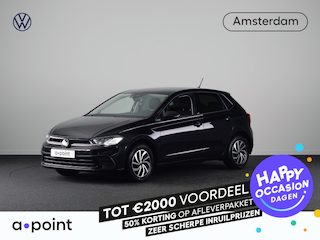 Volkswagen Polo 1.0 TSI Life 95 pk | Navigatie via App | Parkeersensoren | Adaptieve cruise control | LED koplampen | Apple Carplay/Android Auto |