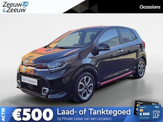 Kia Picanto 1.0 DPi GT-Line | Navigatie| Climate Controle| Lichtmetalen velgen| Camera| Parkeersensoren| Metalliclak