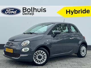 Fiat 500 Hybrid Lounge | Airco | Cruise Control | LMV | Apple Carplay & Android Auto | 100% onderhouden |