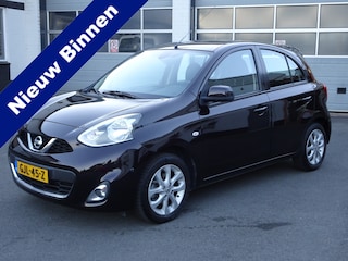 Nissan Micra 1.2 DIG-S Tekna Automatische airco, navigatie, parkeersensoren voor en achter, trekhaak, licht metalen velgen, cruise controle, enz.