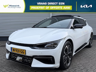 Kia EV6 GT-Line 77.4 kWh | SOH 96,4% | Schuif/Kanteldak | Stoelventilatie | 360 Camera | Memory |