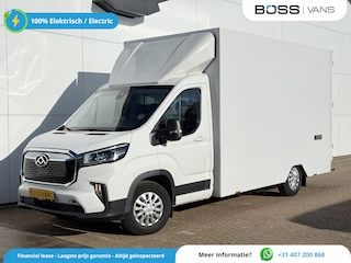 Maxus EDeliver 9 65 kWh Elektrisch L4 172km WLTP Bakwagen LED Airco Adaptieve Cruise Camera Carplay Parkeersensoren Foodtruck Meubelbak Paardenwagen