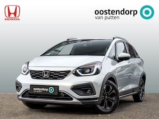 Honda Jazz 1.5 Full Hybrid Automaat Advance Crosstar | Premium Sunlight White | 8 jaar garantie | Nieuwe auto | Adaptieve cruise | Climate control | Carplay