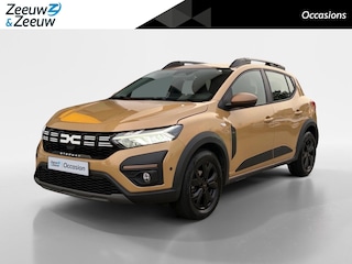 Dacia Sandero Stepway 100PK TCe ECO-G Extreme (LPG) | 1ste Eigenaar | Trekhaak | 1100KG Trekgewicht | Camera | Apple Carplay/Android Auto | Parkeersensoren | Lichtmetalen Velgen | Licht & Regen Sensor | LED Lampen|