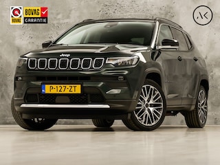Jeep Compass 4xe 190 Plug-in Hybrid Electric Night Eagle. Automaat (NAP, APPLE CARPLAY, GROOT NAVI, LEDER, ADAPTIVE CRUISE, SPORTSTOELEN, GETINT GLAS, KEYLESS, NIEUWSTAAT)