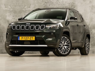 Jeep Compass 4xe 190 Plug-in Hybrid Electric Night Eagle. Automaat (NAP, APPLE CARPLAY, GROOT NAVI, LEDER, ADAPTIVE CRUISE, SPORTSTOELEN, GETINT GLAS, KEYLESS, NIEUWSTAAT)