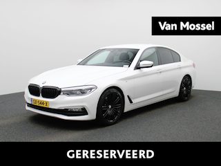 BMW 520i High Executive | LEDER | STOELVERWARMING | ACHTERUITRIJCAMERA | LED VERLICHTING | ELEKTRISCH VERSTELBARE VOORSTOELEN | CRUISE CONTROL | BLUETOOTH | NAVIGATIE |